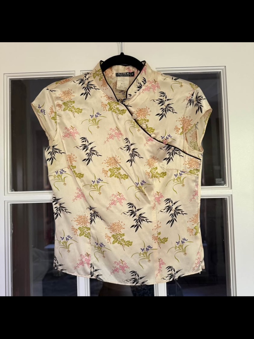 Vintage Allen B. Silk Top